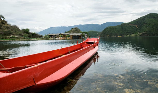 泸沽湖风光