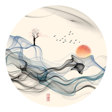 水墨畫