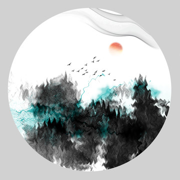 水墨畫