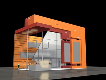 展覽展示模型下載