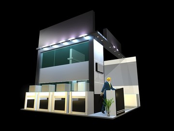 展覽展示模型下載