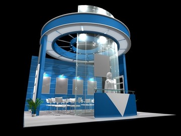 展覽展示模型下載