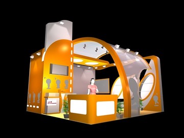 展覽展示模型下載