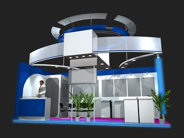 展覽展示模型下載
