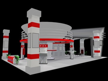 展覽展示模型下載