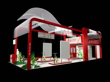 展覽展示模型下載