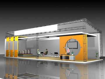 展覽展示模型下載
