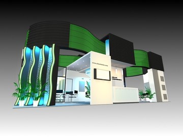 展覽展示模型下載