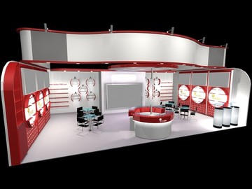 展覽展示模型下載