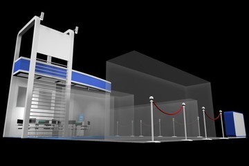 展覽展示模型下載