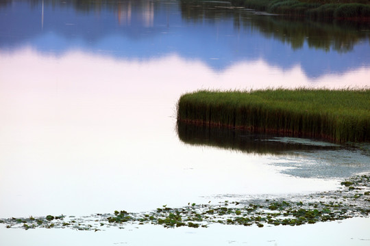 永定河畔秀丽风景