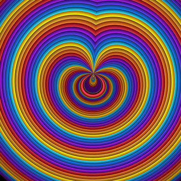 五彩花紋背景圖案