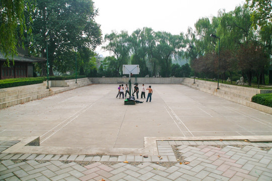 王城公园篮球场