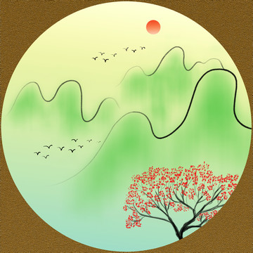 山水畫