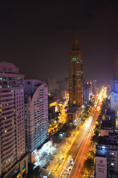 深圳城市风光夜景