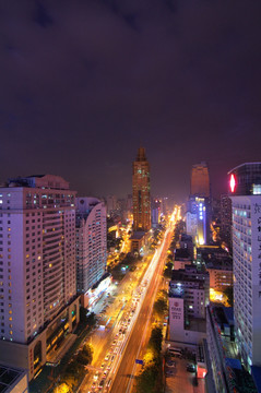 深圳城市风光夜景