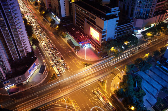 深圳城市风光夜景