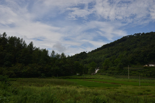 蓝天 白云 风景