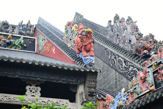 岭南建筑风貌 陈家祠