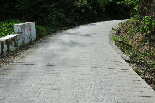 农村道路乡道摄影素材