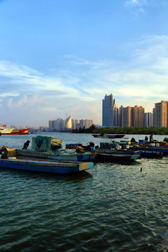 湛江滨海城市风光