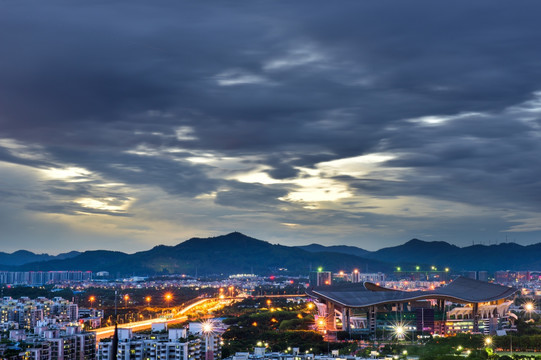 大城市夜景