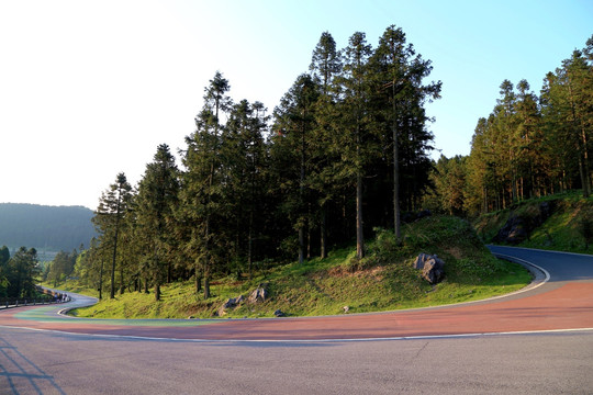 仙女山 景区 公路