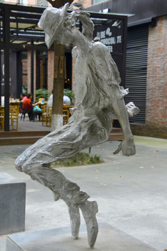 迈克尔杰克逊塑像 音乐舞蹈雕塑