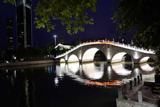 温州旅游 楠溪江 夜景 浙江温