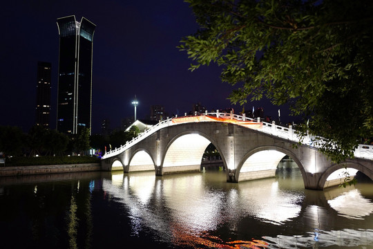 温州旅游 楠溪江 夜景 浙江温