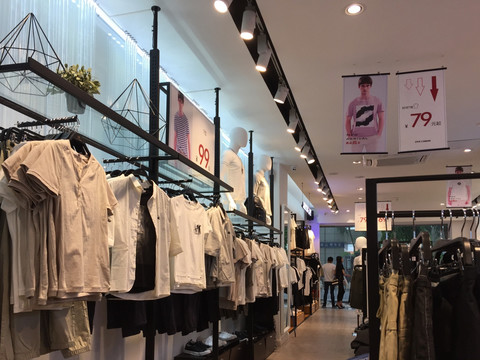 男士服飾品牌店