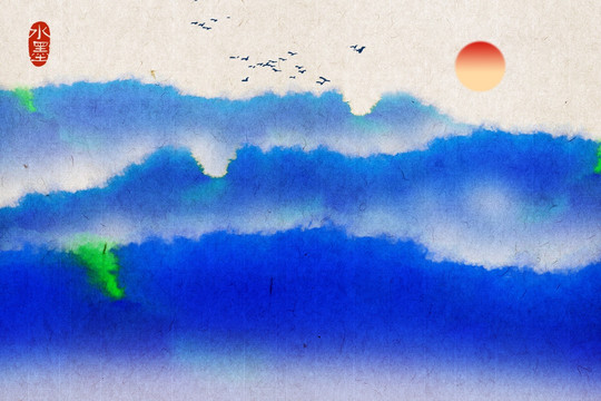 高清抽象水墨畫(huà)潑墨畫(huà)