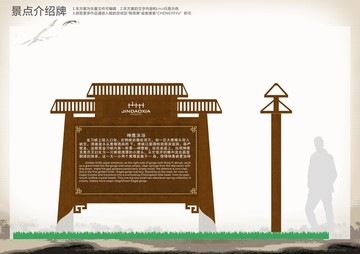 景點(diǎn)介紹牌