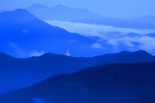 雨雾山水