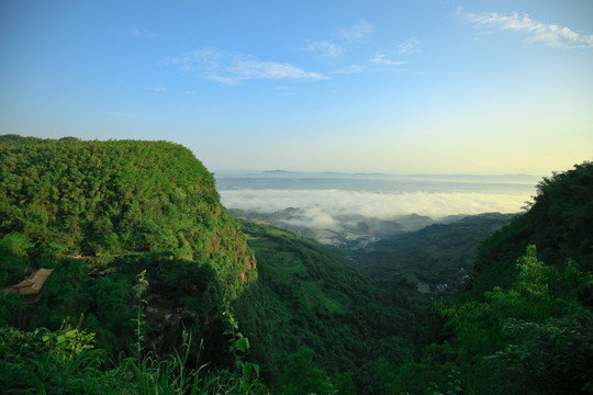 蜀南竹海 七彩飞瀑景区