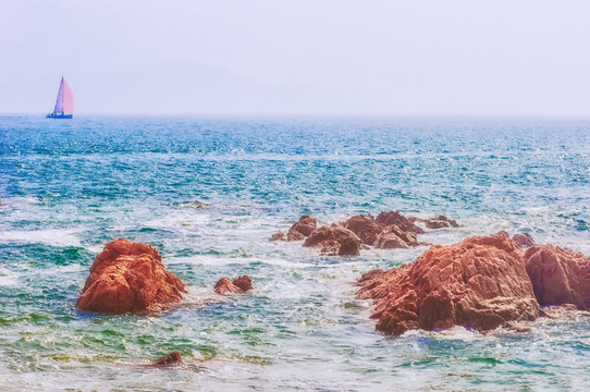 青岛海边风景