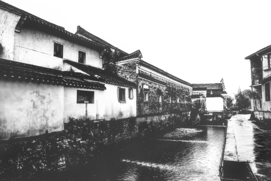水墨江南水鄉(xiāng) 未分層