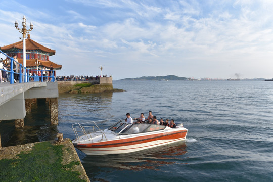 栈桥海景