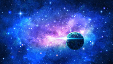 藍色星空