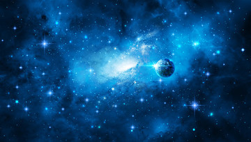 藍色星空