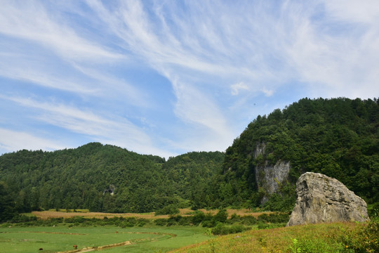 田园美丽风景