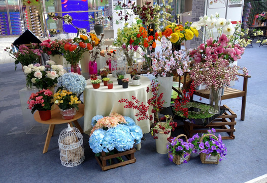 花店 花艺店 鲜花店