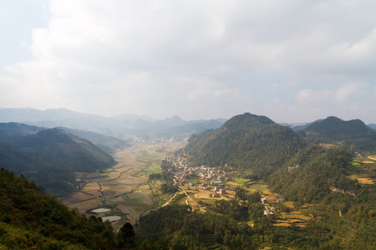 云南 广南风光 大山