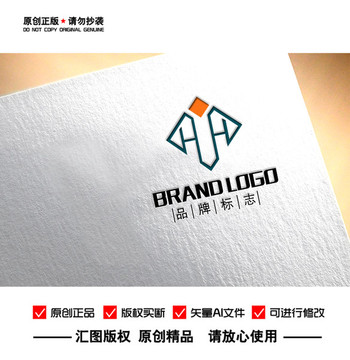 原创MH科技地产装饰LOGO