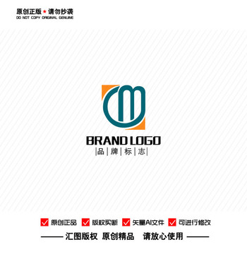 原创CM科技教育地产LOGO