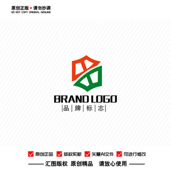 原创BX装饰科技地产LOGO