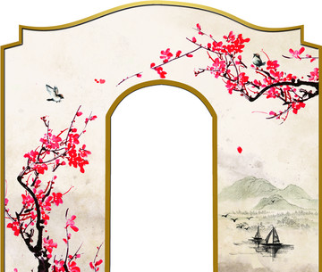 中式婚禮 門