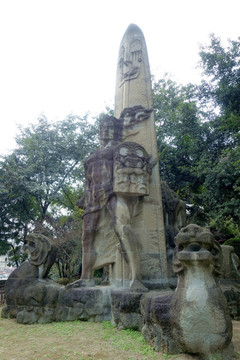 雕塑 古代 武士