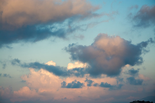 夏日的天空