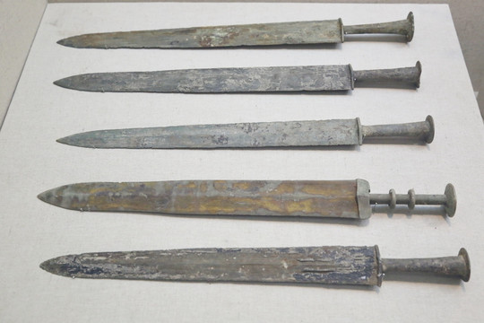 战国时期兵器青铜剑